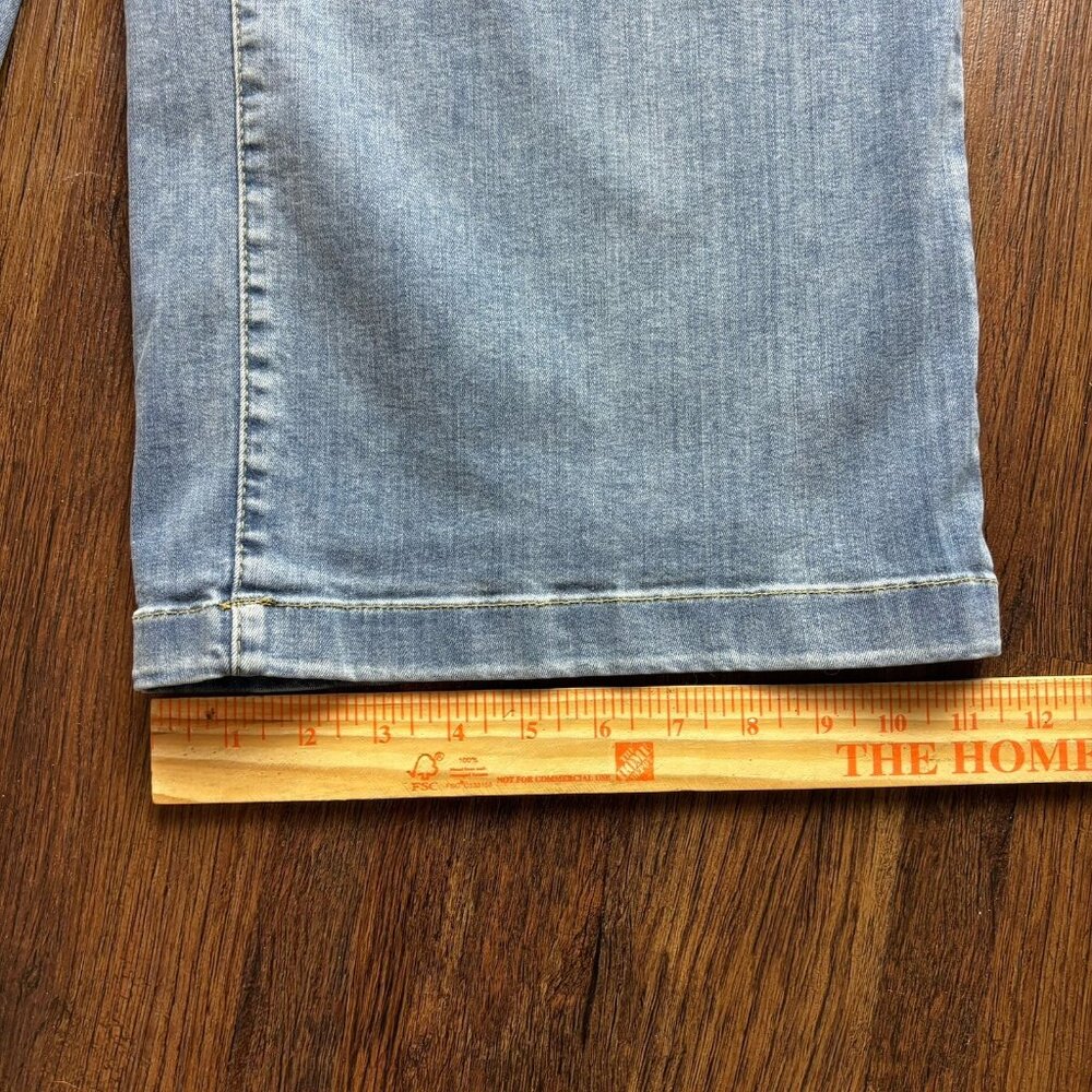 NWT NYDJ Teresa Wide Leg Ankle Jeans Light Wash Women’s Size 16 - Picture 13 of 14